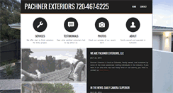 Desktop Screenshot of pachnerexteriors.com